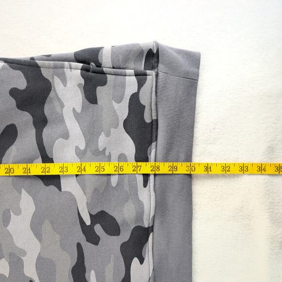 Old Navy Camo Quarter Zip Funnel Neck GorpCore Lounge Men's Large Black/Grey - Picture 7 of 10